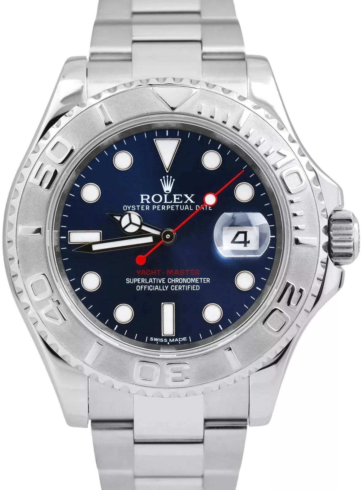 Rolex Yacht-Master 116622-0001 40mm Platinum Blue