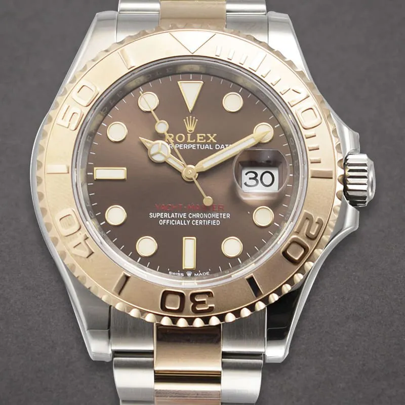 Rolex Yacht-Master 126621-0001 40mm Oystersteel and Everose gold Brown