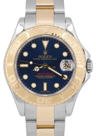 Rolex Yacht-Master 168623 35mm Yellow gold and Stainless steel Blue