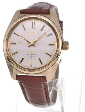 Seiko Hi-Beat 4520-8000 36mm Yellow gold and Stainless steel Silver 1