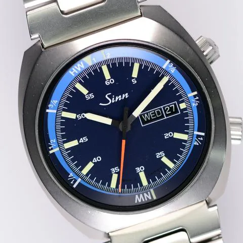 Sinn 240 240.1386 43mm Stainless steel Blue