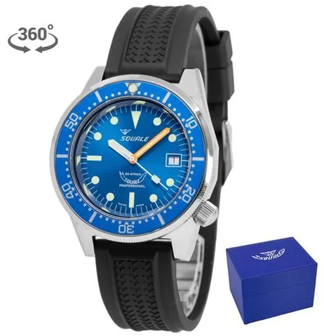 Squale 1521.OCN.VO 42mm Stainless steel Blue