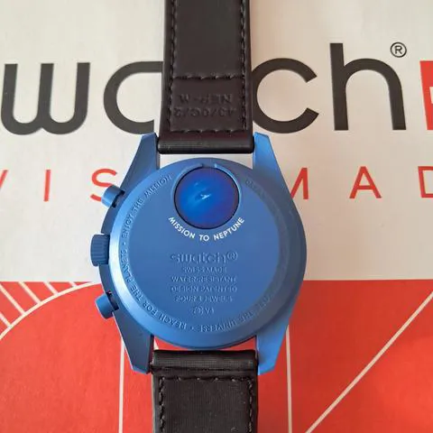 Swatch Moonswatch SO33N100 42mm Ceramic Blue 4