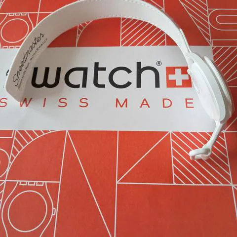 Swatch Moonswatch SO33W700 42mm Ceramic White 6