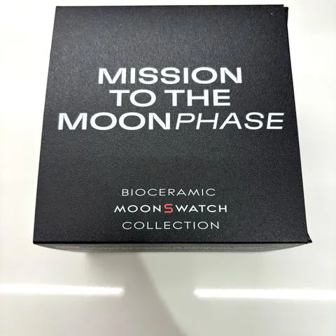 Swatch Moonswatch SO33B700 42mm Ceramic Black 9