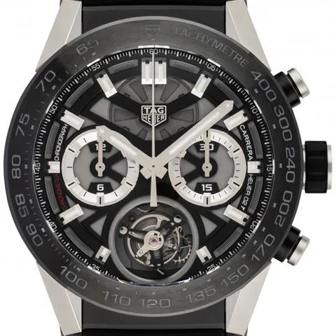 TAG Heuer Carrera CAR5A8Y.FC6377 45mm Titanium Black