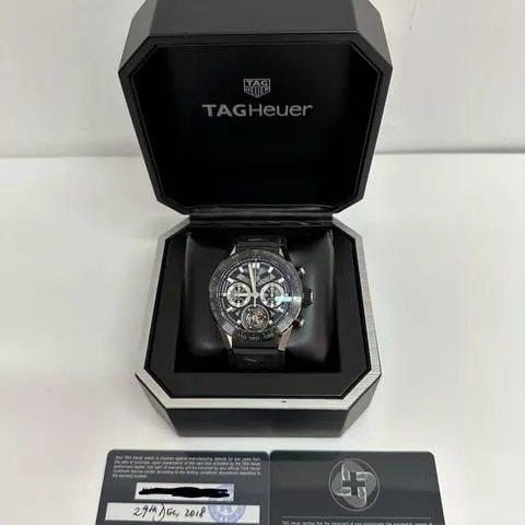 TAG Heuer Carrera CAR5A8Y.FC6377 45mm Titanium Black