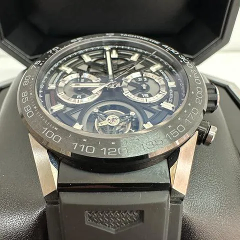 TAG Heuer Carrera CAR5A8Y.FC6377 45mm Titanium Black 7