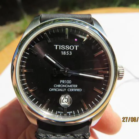 Tissot PR 100 T101.408.110.51.00 39mm Stainless steel Black