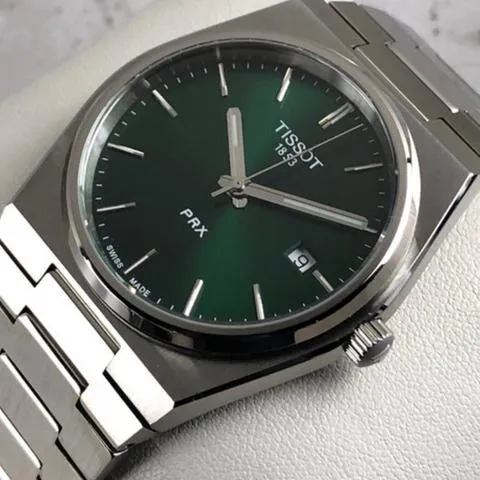 Tissot PRX T137.410.11.091.00 40mm Stainless steel Green