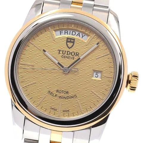 Tudor Glamour 56003 39mm Yellow gold Gold