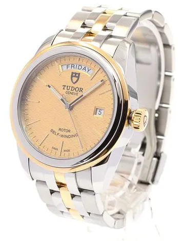 Tudor Glamour 56003 39mm Yellow gold Gold 2