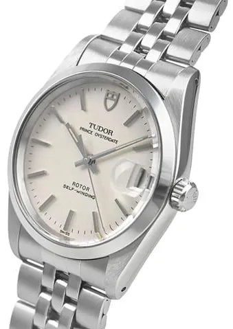 Tudor Prince 74000N 34mm Stainless steel White