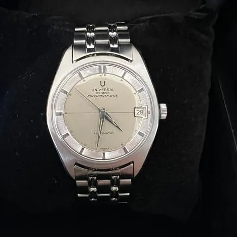 Universal Genève Polerouter 869113/02 35mm Stainless steel Silver