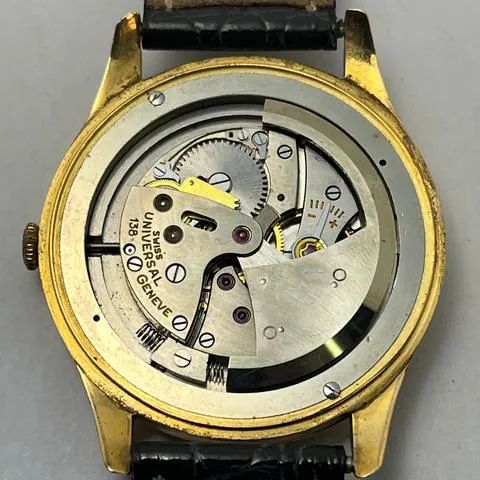 Universal Genève 36.5mm Yellow gold Champagne 11