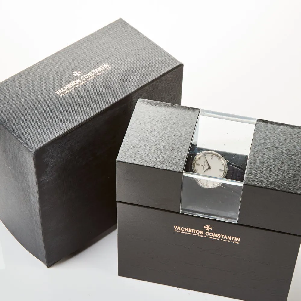 Vacheron Constantin Patrimony Traditionnelle 81578/000G-9353 38mm 18k white gold Silver 3