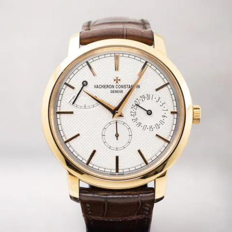 Vacheron Constantin Traditionnelle 83020/000R-9909 40mm Rose gold Silver