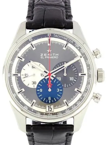 Zenith El Primero 36'000 VpH 03.2040.400 42mm Stainless steel Gray