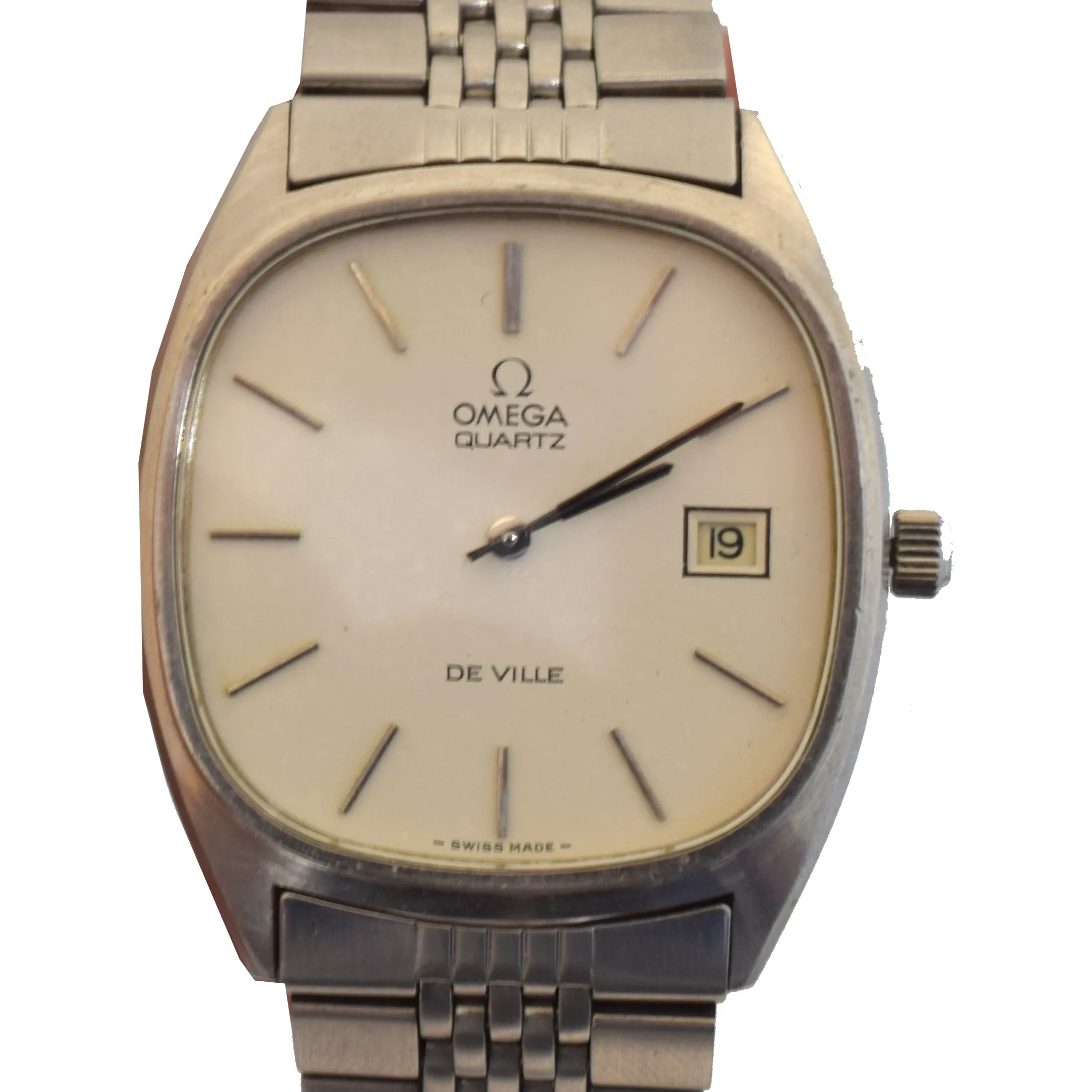 Omega De Ville 192.0028 34mm Stainless steel White