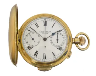 S. Smith & Son 18k yellow gold