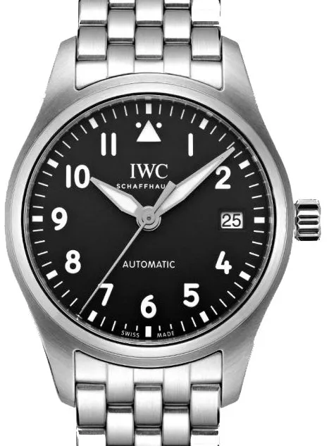 IWC Pilot IW324010 36mm Stainless steel Black