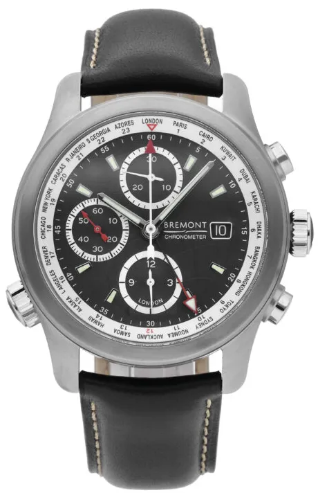 Bremont ALT1 43mm Stainless steel Black