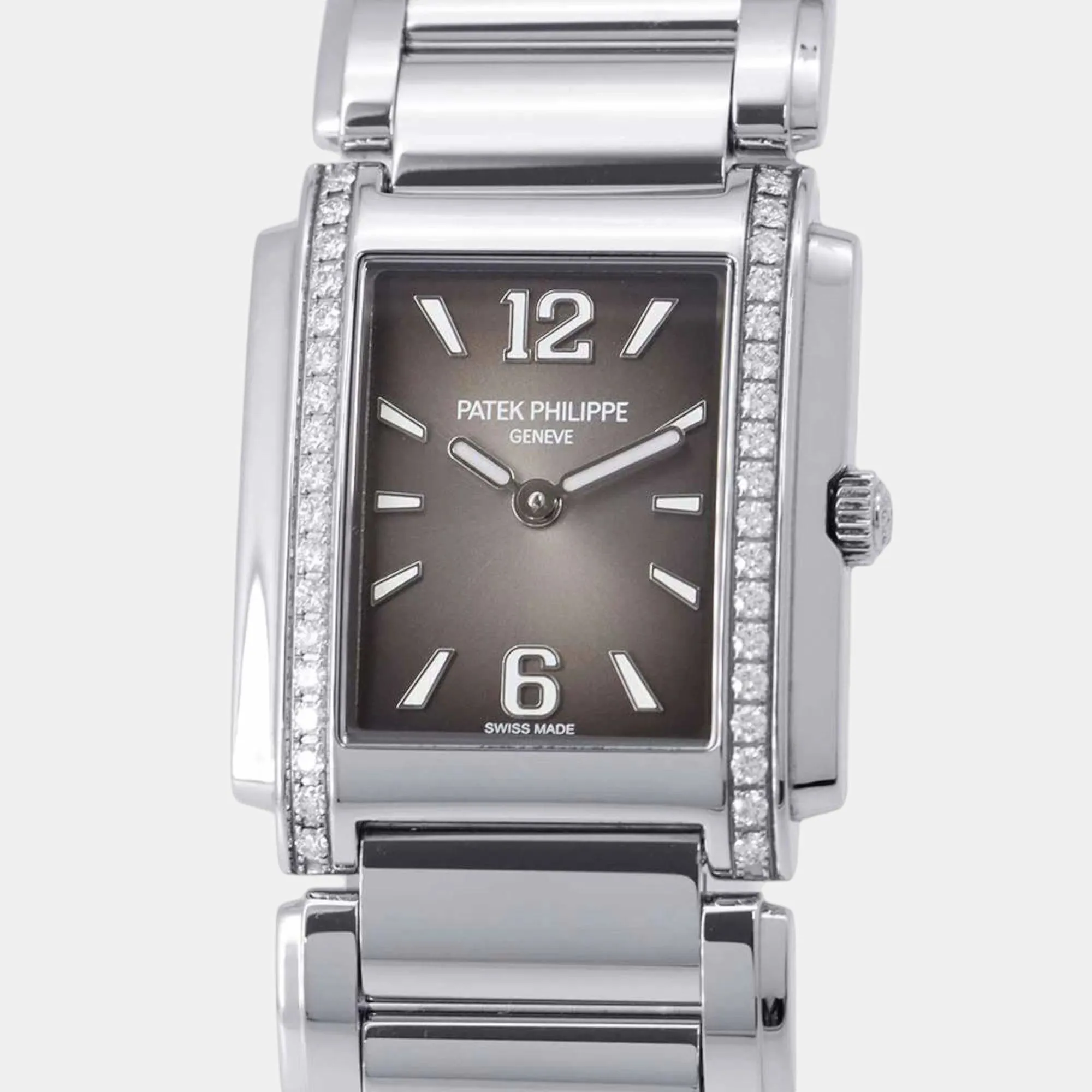 Patek Philippe Twenty~4 4910/1200A-010 25mm Stainless steel Gray