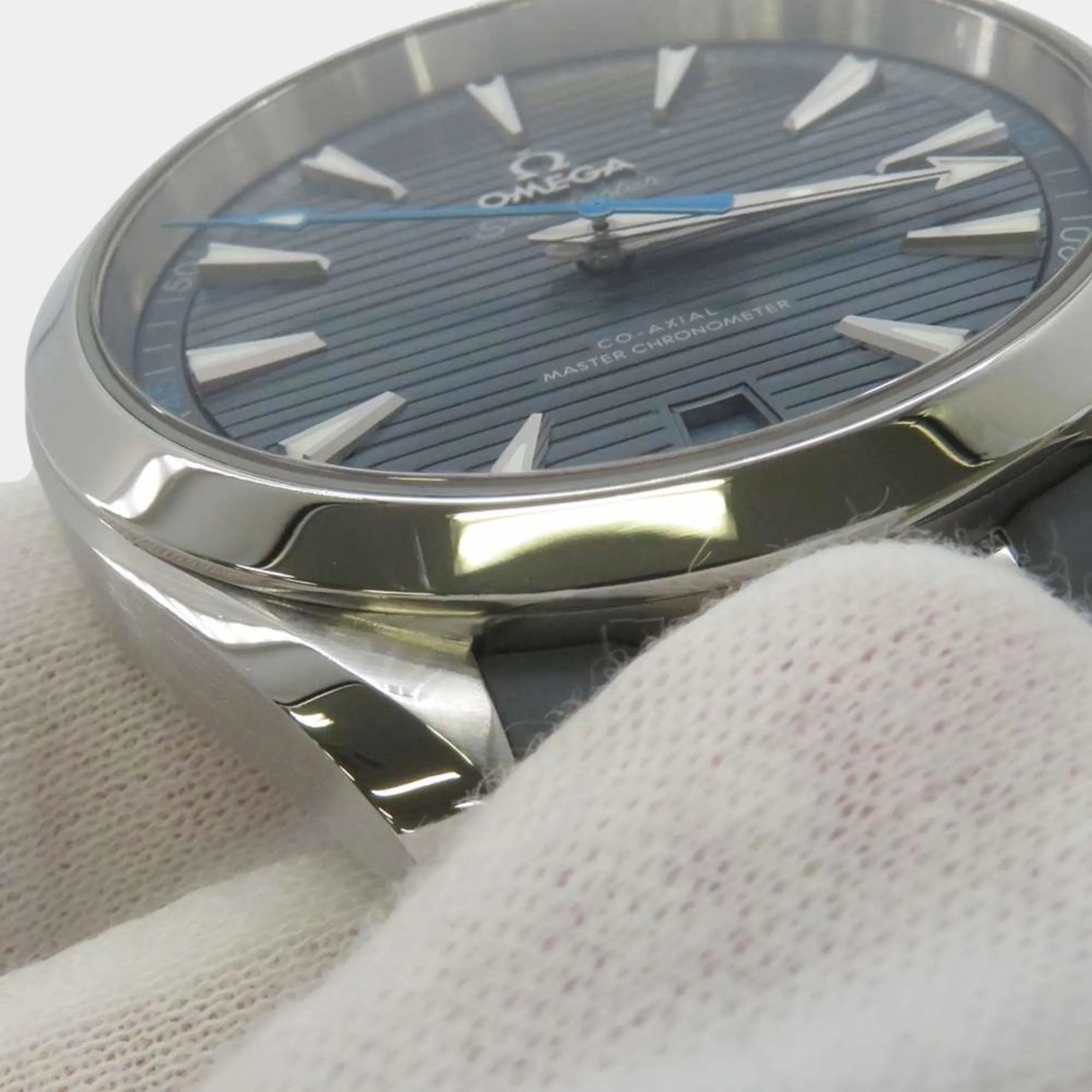 Omega Aqua Terra 220.12.41.21.03.002 41mm Stainless steel Blue 4