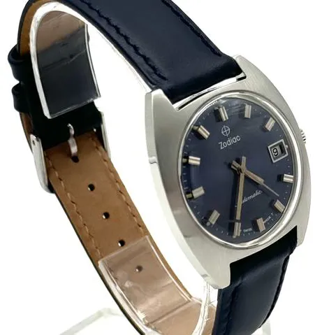 Zodiac 35mm Stainless steel Blue 6