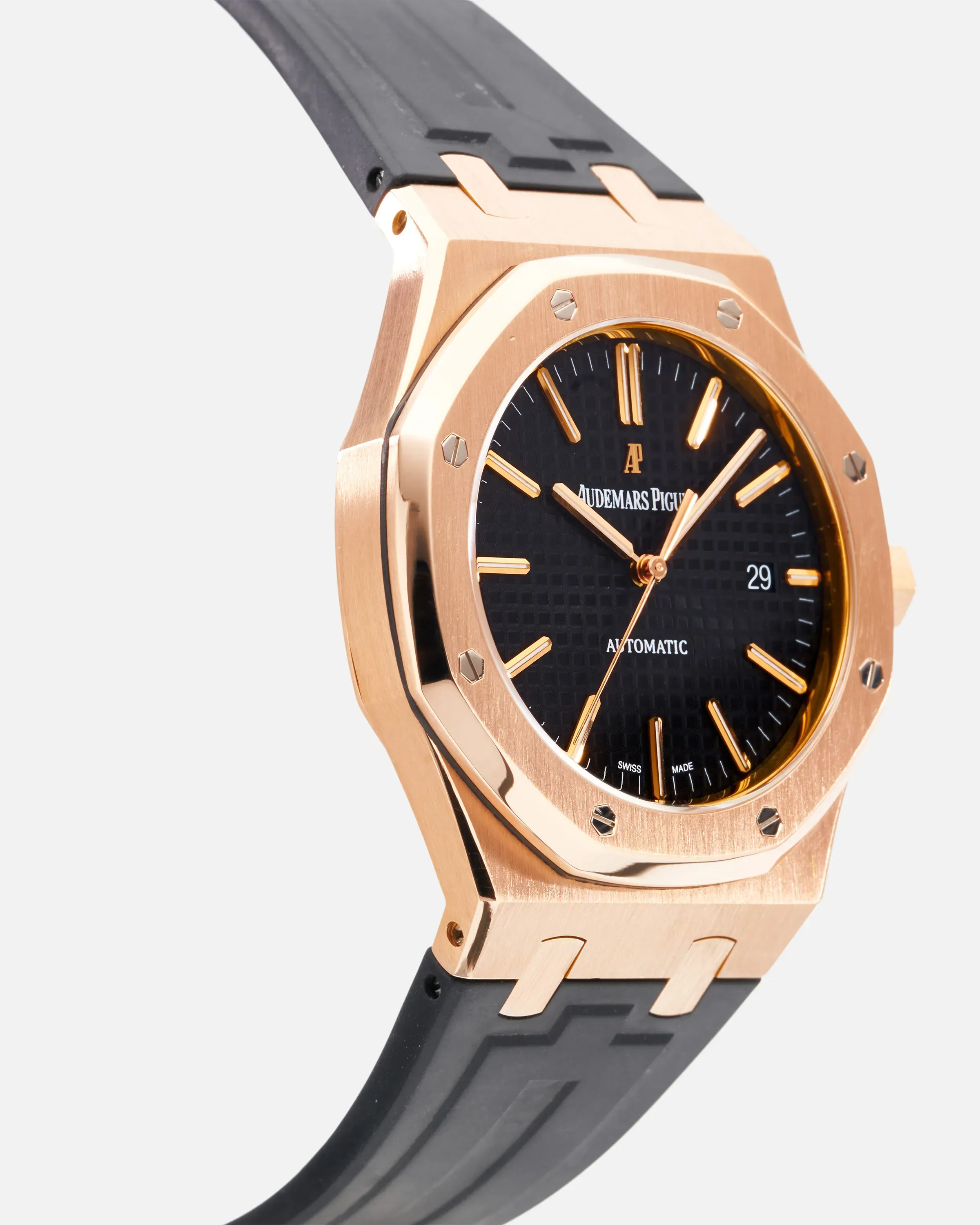 Audemars Piguet Royal Oak 15400OR.OO.D002CR.01 41mm Rose gold Black 5