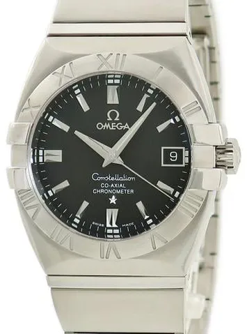 Omega Constellation Double Eagle 35mm Stainless steel Black