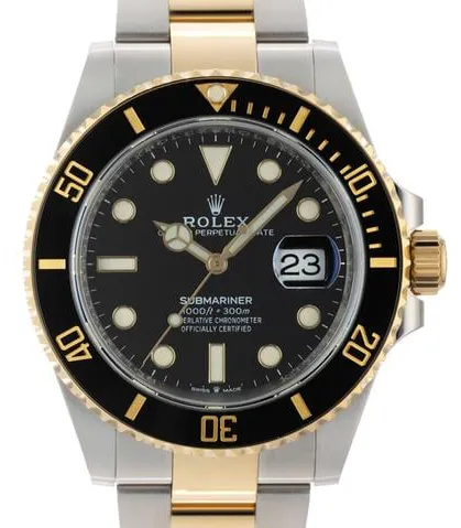 Rolex Submariner 126613LN 41mm Yellow gold and Stainless steel Black