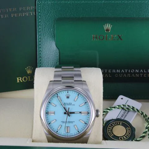 Rolex Oyster Perpetual 41 124300 41mm Stainless steel Blue 5