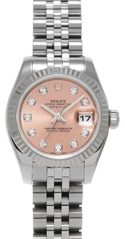 Rolex Lady-Datejust 179174G 26mm Stainless steel Rose