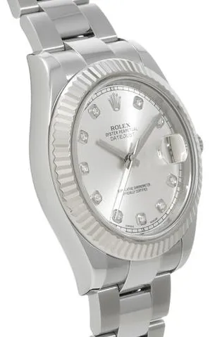 Rolex Datejust II 116334G 41mm Stainless steel Silver 2