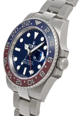 Rolex GMT-Master II 126719BLRO 40mm White gold Blue 1