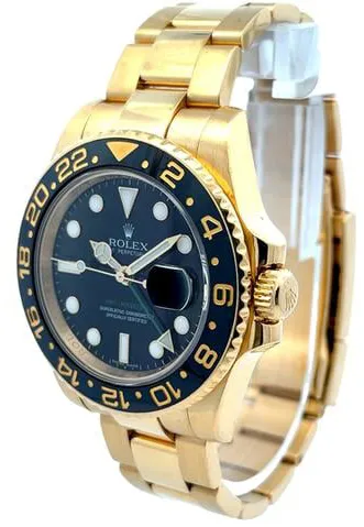 Rolex GMT-Master II 116718LN 40mm Yellow gold Black 1