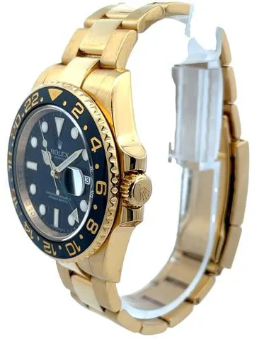 Rolex GMT-Master II 116718LN 40mm Yellow gold Black 2