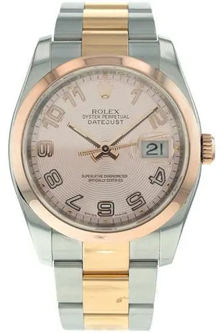 Rolex Datejust 36 116201 36mm Rose gold Rose