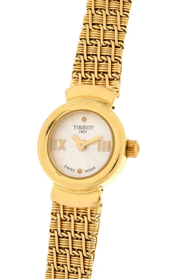 Tissot 15.8mm 18k yellow gold 1