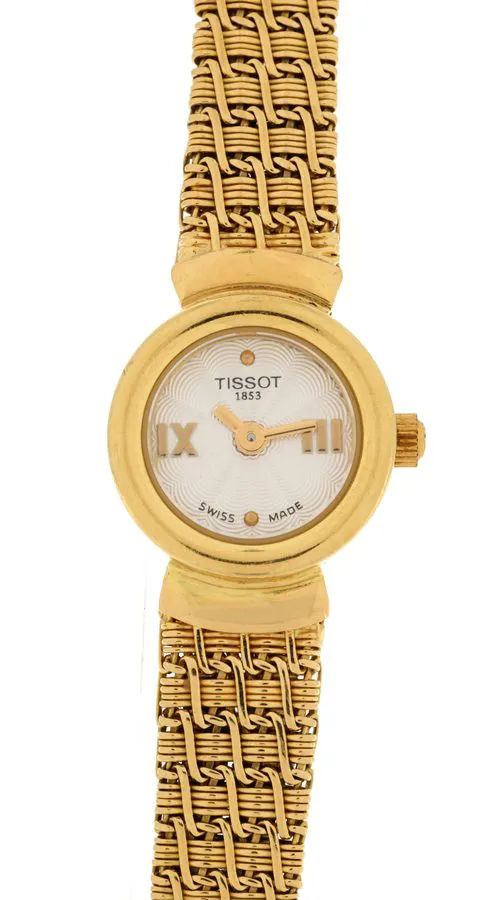 Tissot 15.8mm 18k yellow gold