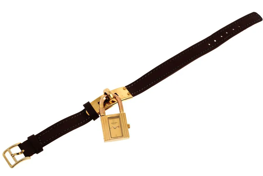 Hermès Kelly Gilt-metal Gold 2