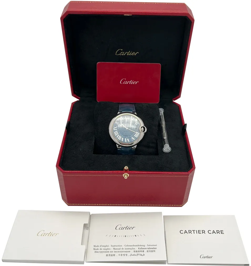 Cartier Ballon Bleu de Cartier WSBB0027 42mm Stainless steel Blue 6