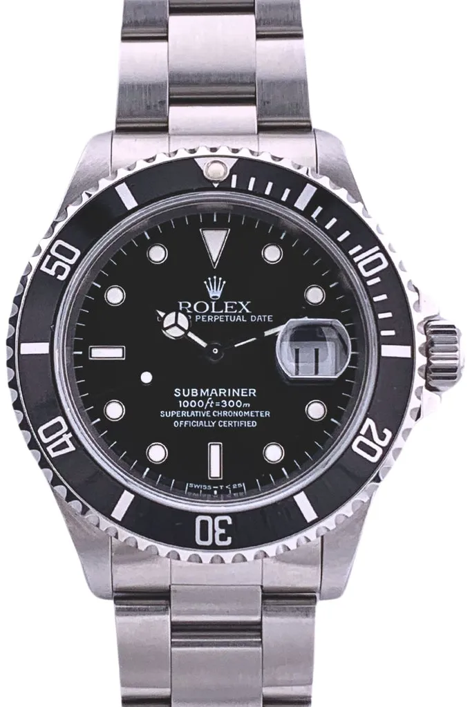 Rolex Submariner 16610/T730412 40mm Stainless steel Black