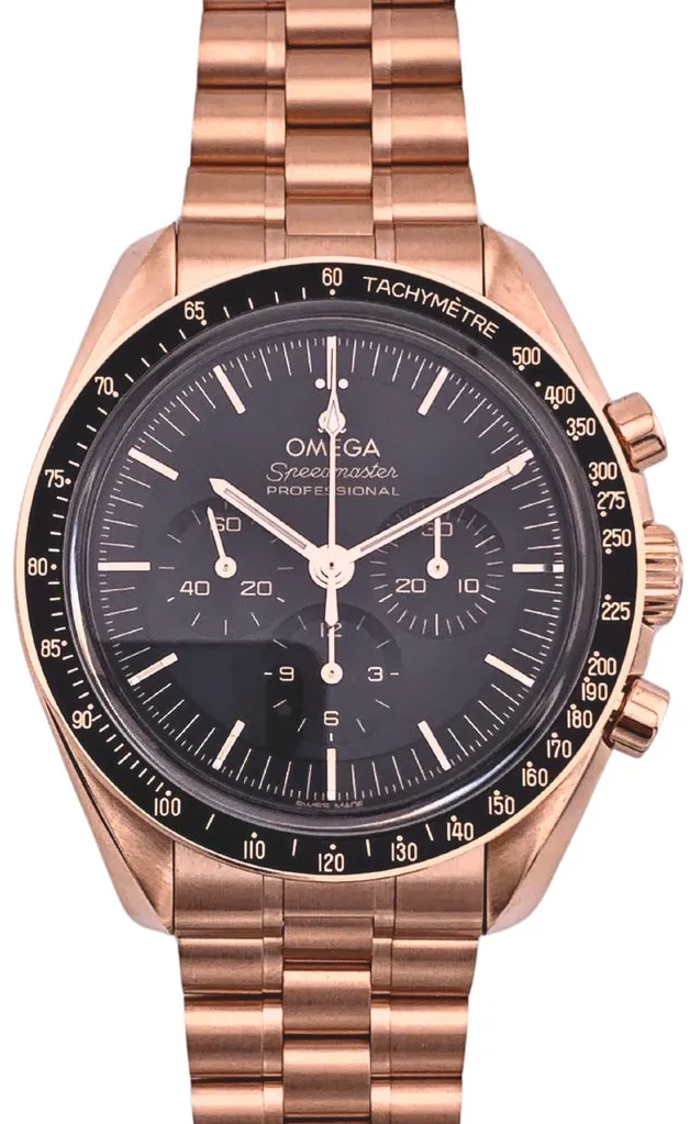 Omega Speedmaster O31060425001001 42mm Rose gold Brown