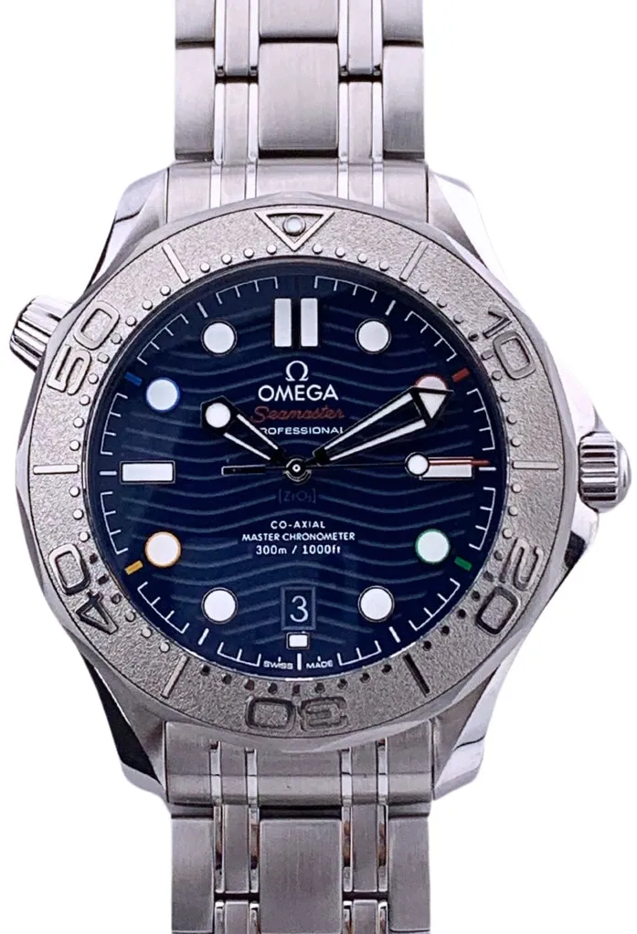 Omega Seamaster O52230422003001 42mm Stainless steel Blue