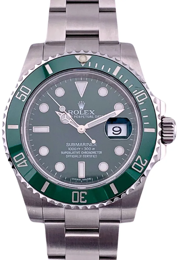 Rolex Submariner 116610LV/045460H1 40mm Stainless steel Green