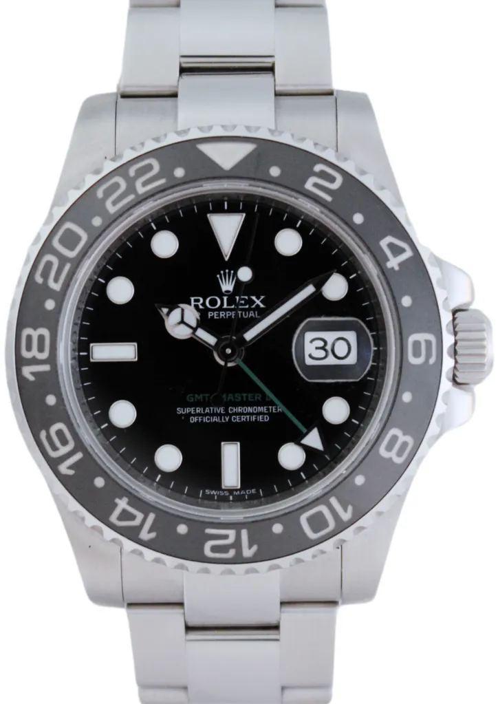 Rolex GMT-Master 116710LN/Z924543 40mm Stainless steel Black