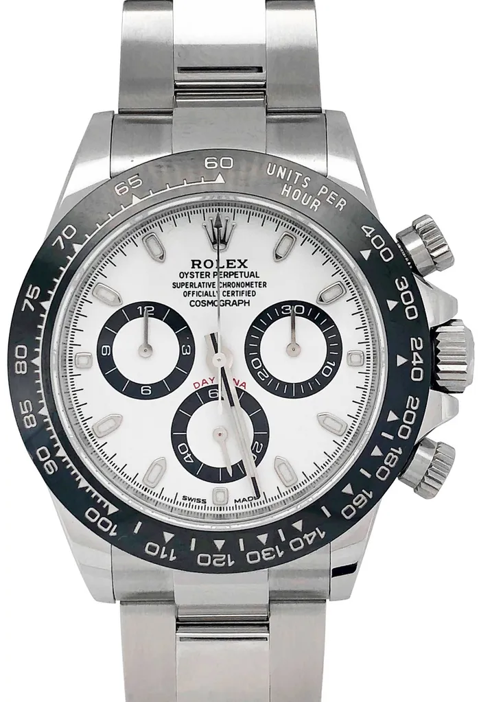 Rolex Daytona 116500LN/V2l32912 40mm Stainless steel White