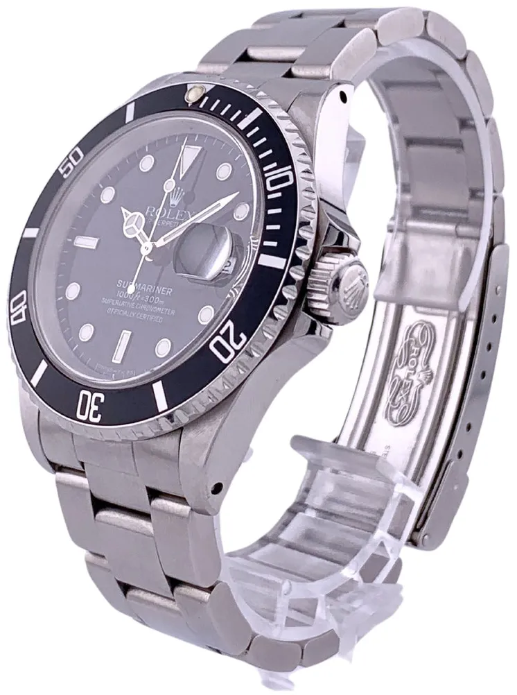 Rolex Submariner 16610/N276776 40mm Stainless steel Black 2